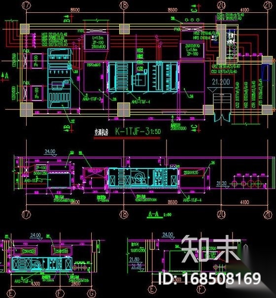 [上海]超高层五星大酒店暖通空调全套施工图(顶级设计院...cad施工图下载【ID:168508169】