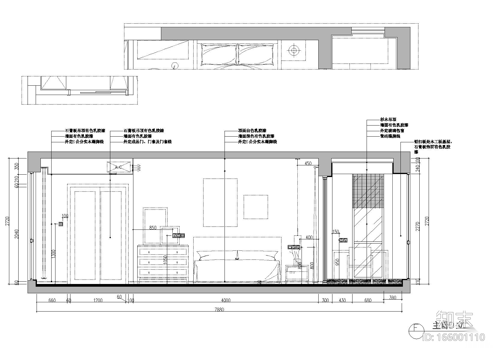 [浙江]杭州德圣博奥城样板间CAD施工图+实景cad施工图下载【ID:166001110】