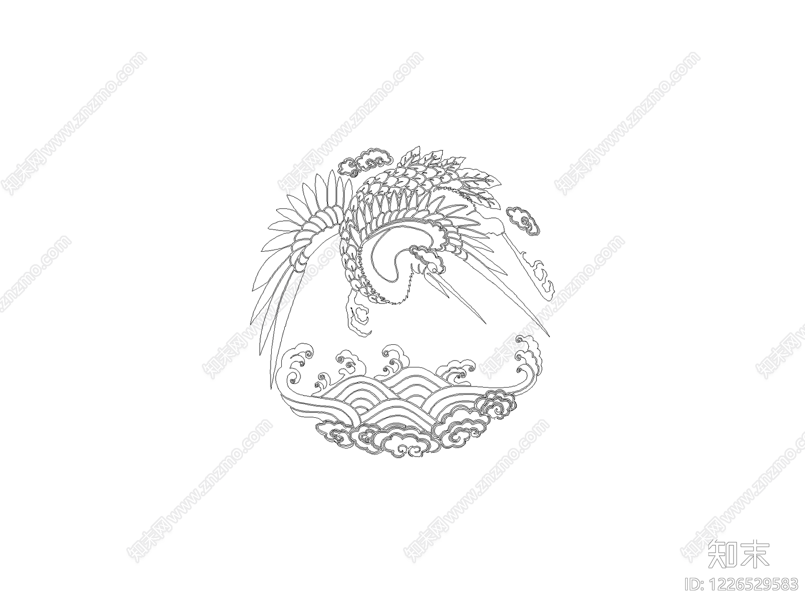 雕塑装饰构件CAD图纸