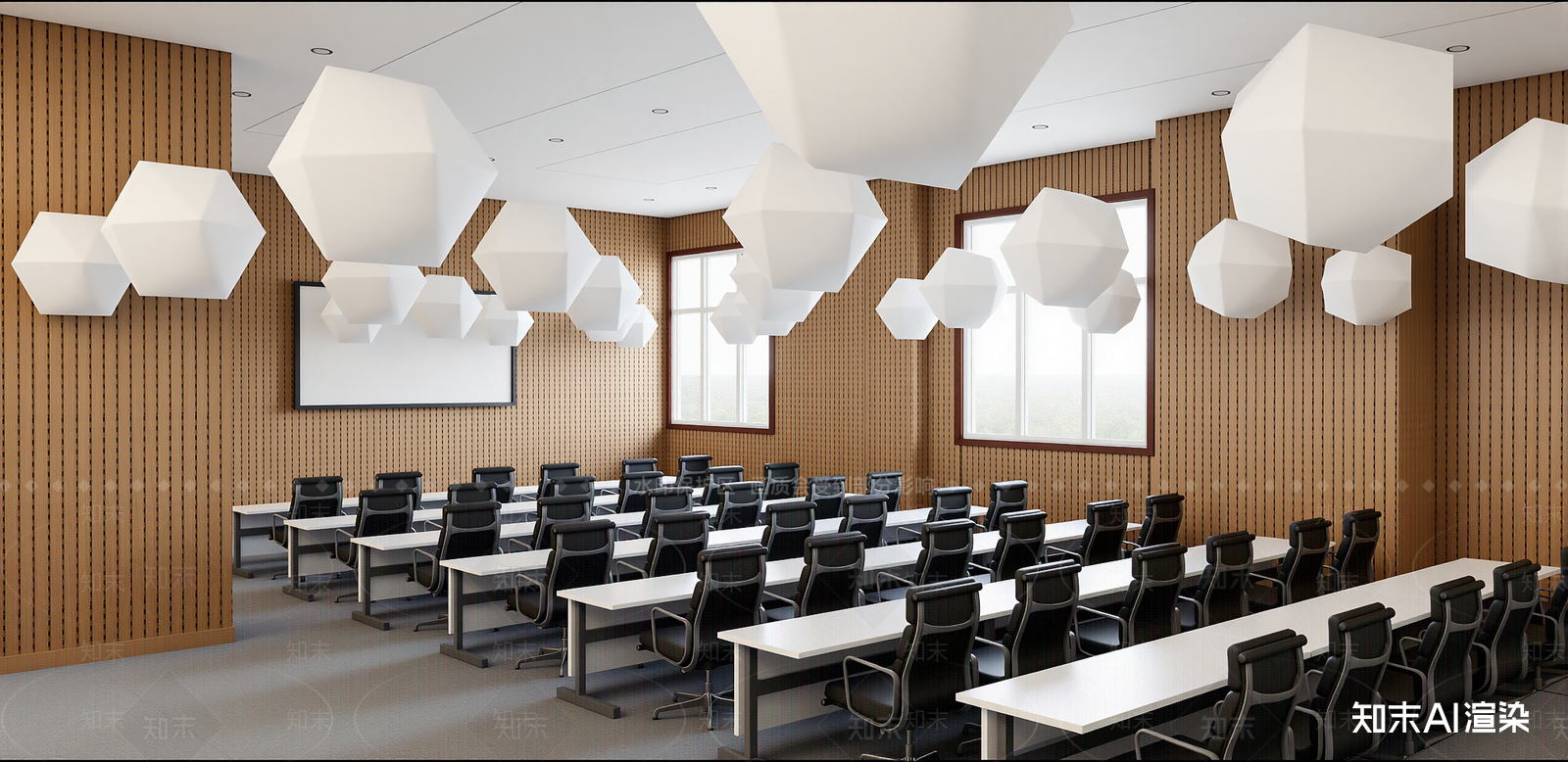 现代党建室SU模型下载【ID:1216051132】