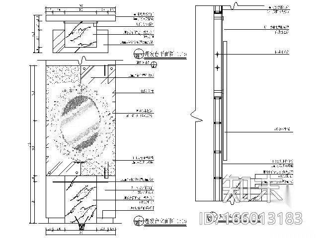 国际会所桑拿美容美发区施工图cad施工图下载【ID:166013183】