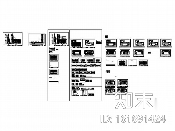 某农村合作银行办公大楼装修图cad施工图下载【ID:161691424】