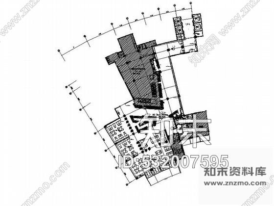 施工图精装酒店全日制餐厅施工图cad施工图下载【ID:532007595】