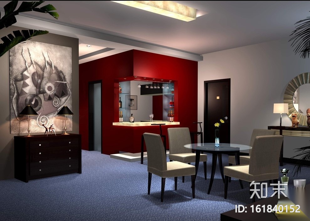 [浙江]五星级商务会议型酒店施工图（附效果图）cad施工图下载【ID:161840152】