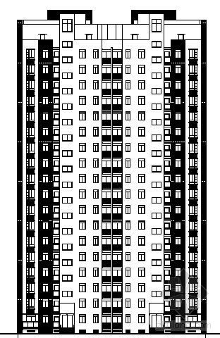 某十八层高层住宅楼建筑设计方案施工图下载【ID:166198181】
