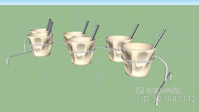 咖啡杯SU模型下载【ID:523603112】