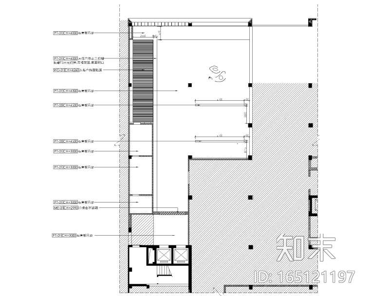 上海虹桥吴中路全季酒店公区CAD施工图+效果图+材料表施工图下载【ID:165121197】