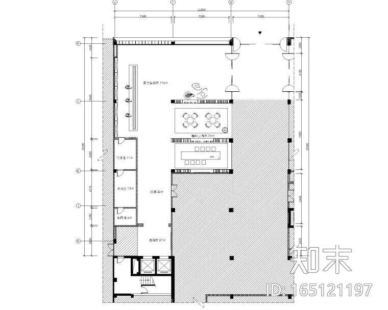 上海虹桥吴中路全季酒店公区CAD施工图+效果图+材料表施工图下载【ID:165121197】