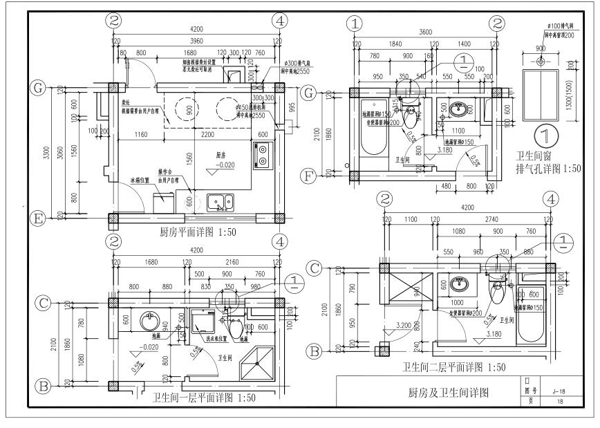 简约农村三层别墅建筑设计PDFcad施工图下载【ID:165154181】