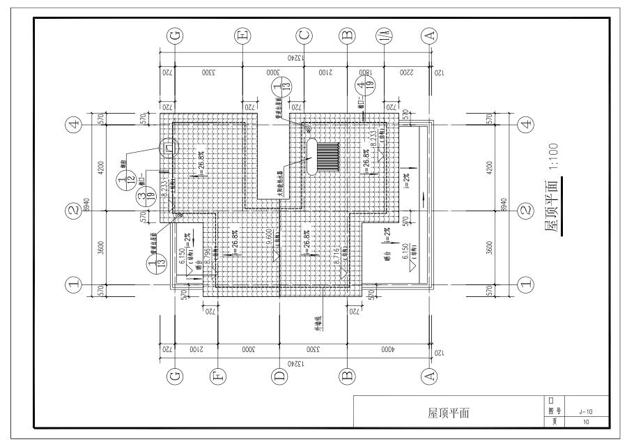 简约农村三层别墅建筑设计PDFcad施工图下载【ID:165154181】