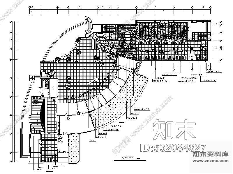 施工图湖南某公交调度中心办公空间施工图cad施工图下载【ID:532084827】