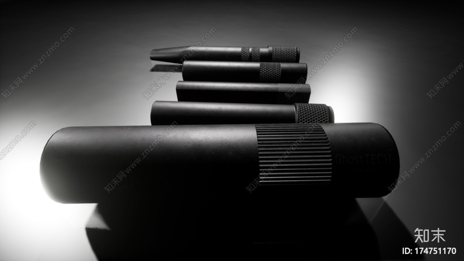 枪抑制工具包CG模型下载【ID:174751170】
