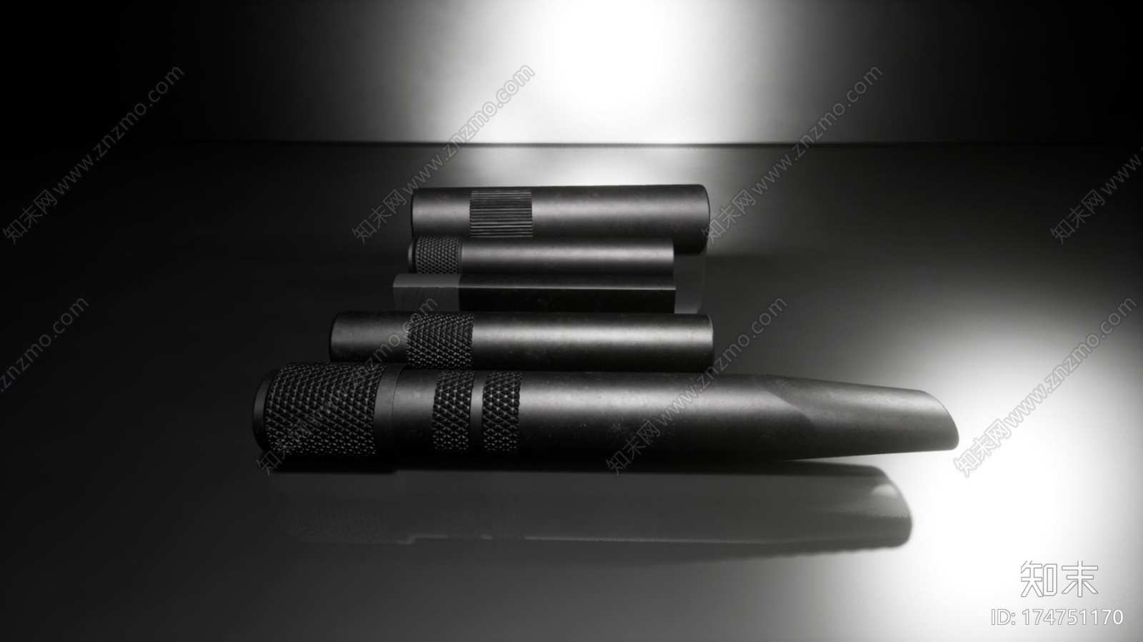 枪抑制工具包CG模型下载【ID:174751170】
