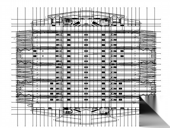 [广东]南方知名交通枢纽站建筑施工图（详细施工图&nbsp...cad施工图下载【ID:160727147】