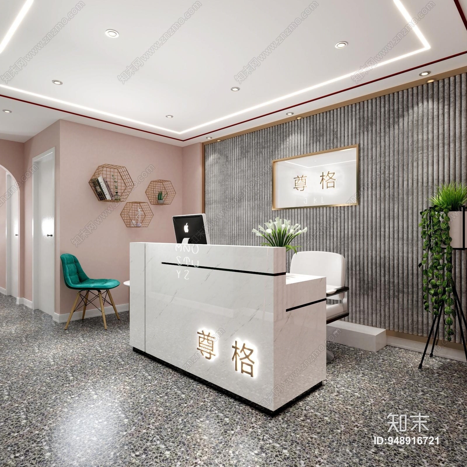 现代理发店3D模型下载【ID:948916721】
