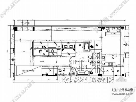 施工图某瓷砖展厅施工图cad施工图下载【ID:532109913】