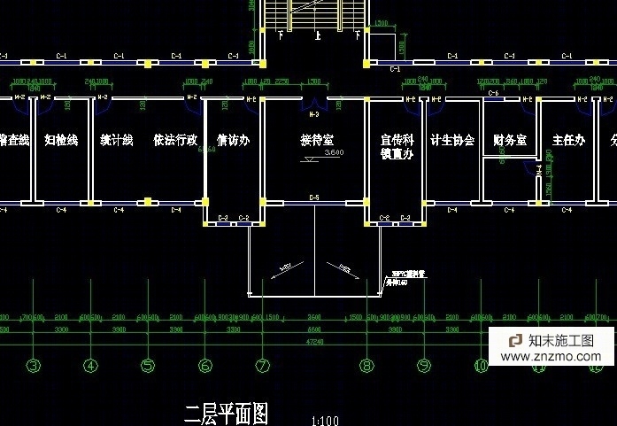 医院建筑结构全套施工图cad施工图下载【ID:76947925】