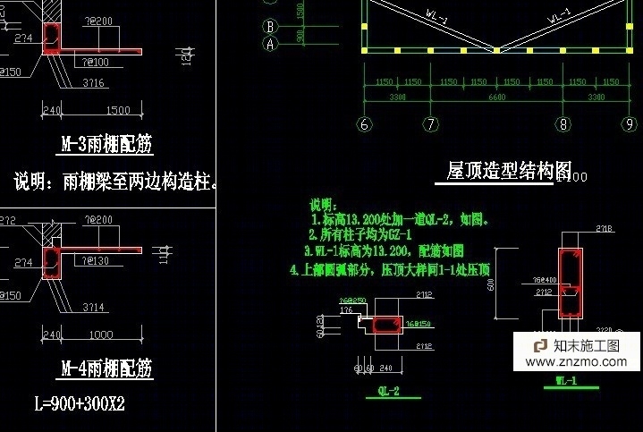 医院建筑结构全套施工图cad施工图下载【ID:76947925】