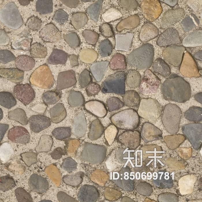 鹅暖石地面贴图贴图下载【ID:850699781】