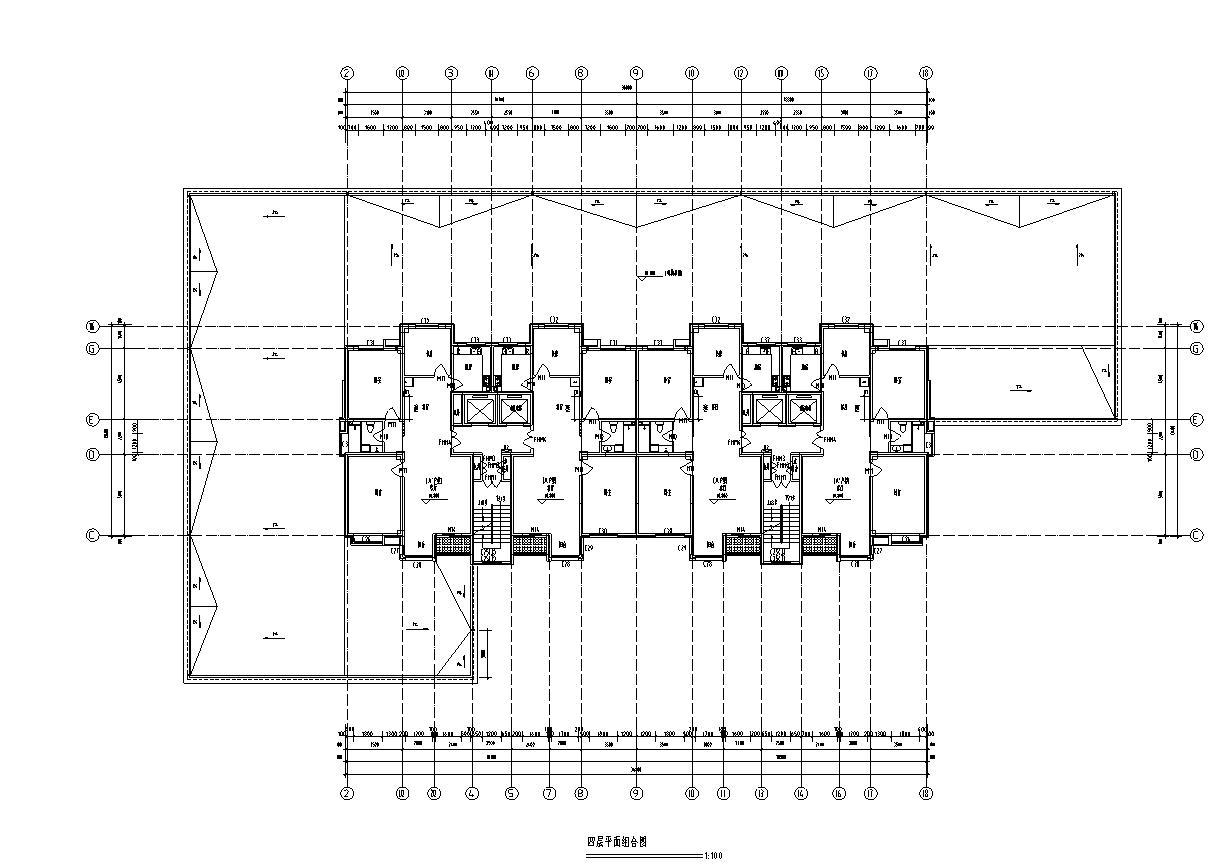 [宁夏]18层框架剪力墙结构住宅建筑设计施工图（含全专...cad施工图下载【ID:149530146】