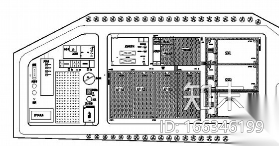 [广东]垃圾填埋场废水处理工艺图cad施工图下载【ID:166346199】