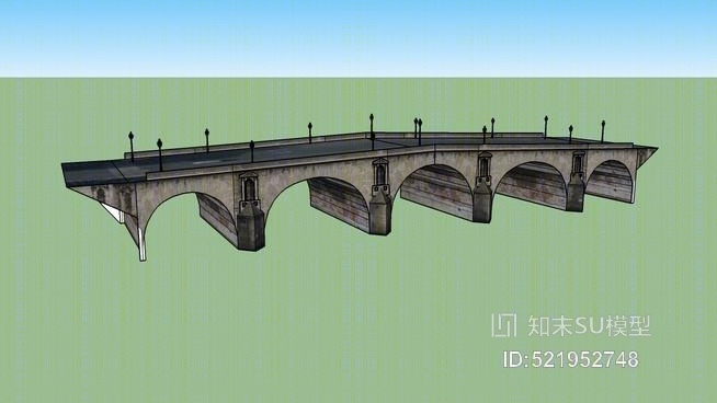 码头SU模型下载【ID:521952748】