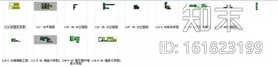 [广州]意大利风格别墅施工CAD施工图cad施工图下载【ID:161823199】