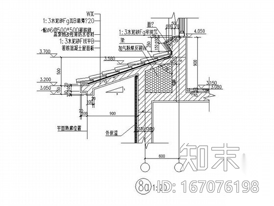 [上海]某欧式别墅墙体做法详图cad施工图下载【ID:167076198】