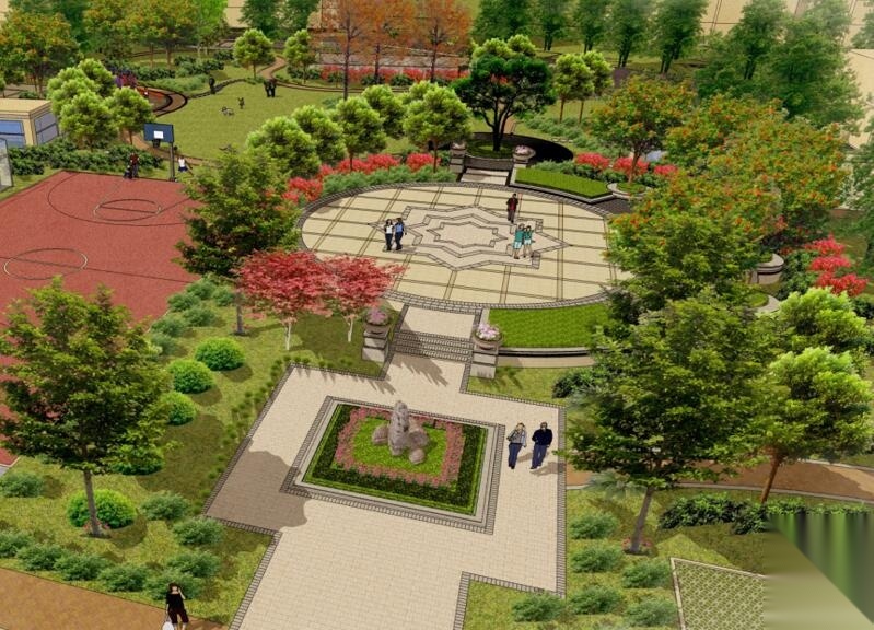 [江苏]无锡城际铁路惠山站安置小区景观方案文本（PDF...施工图下载【ID:161078154】