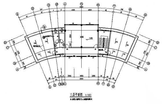 某市三层老年活动中心建筑方案图cad施工图下载【ID:151618195】
