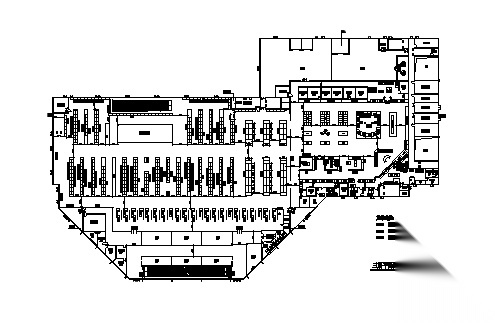 某大型超市平面图施工图施工图下载【ID:160731159】