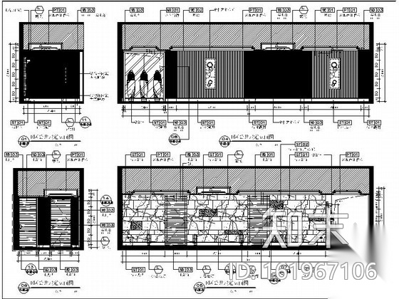 [重庆]某国际酒店洗浴SPA区施工图cad施工图下载【ID:161967106】