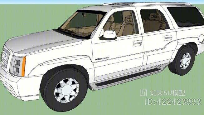 2003年凯迪拉克EscaladeSU模型下载【ID:422423993】