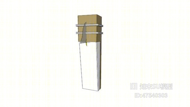 壁灯SU模型下载【ID:319227984】