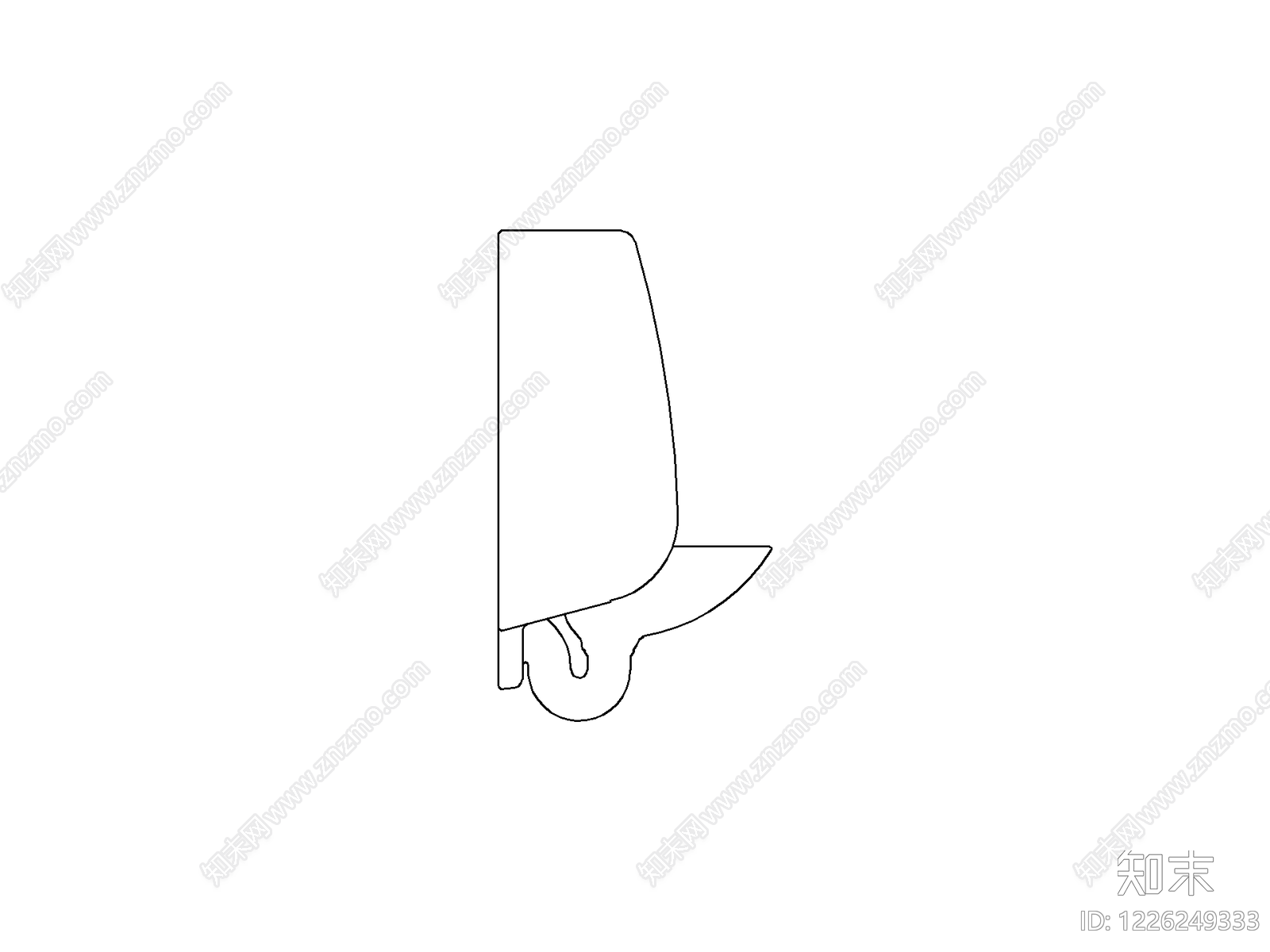 现代卫浴设施CAD图纸