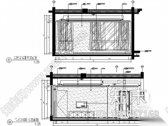 [成都]经典豪华三层别墅样板间室内装修图（含方案文本）cad施工图下载【ID:180757169】