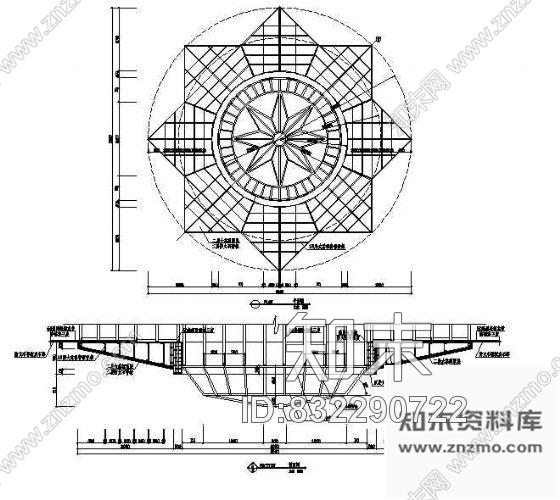 图块/节点舞厅天花cad施工图下载【ID:832290722】