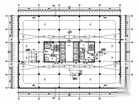 [深圳]26层大型五星级酒店综合体建筑施工图（460间客房...施工图下载【ID:165425109】