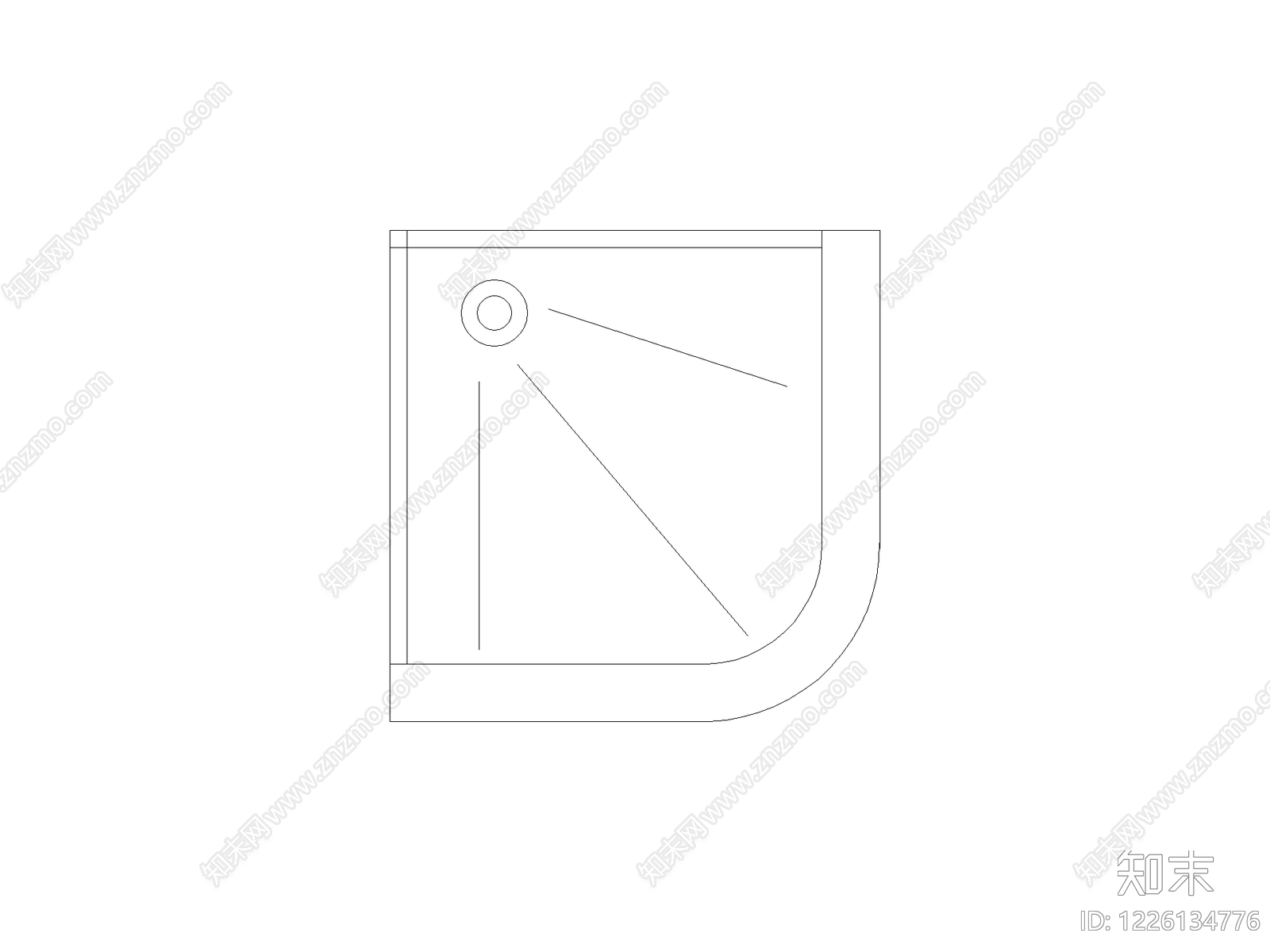 开关插座cad施工图下载【ID:1226134776】