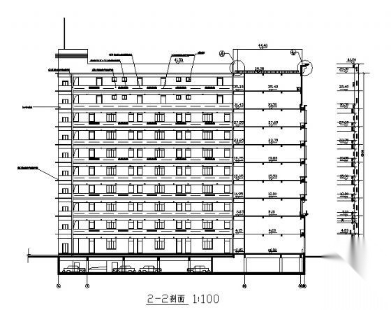 某大学十层教学科技综合楼建筑施工图施工图下载【ID:151565190】