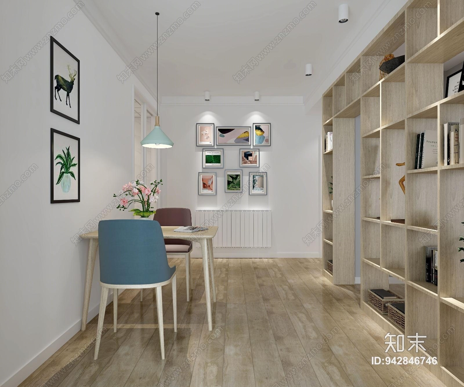 现代小公寓3D模型下载【ID:942846746】