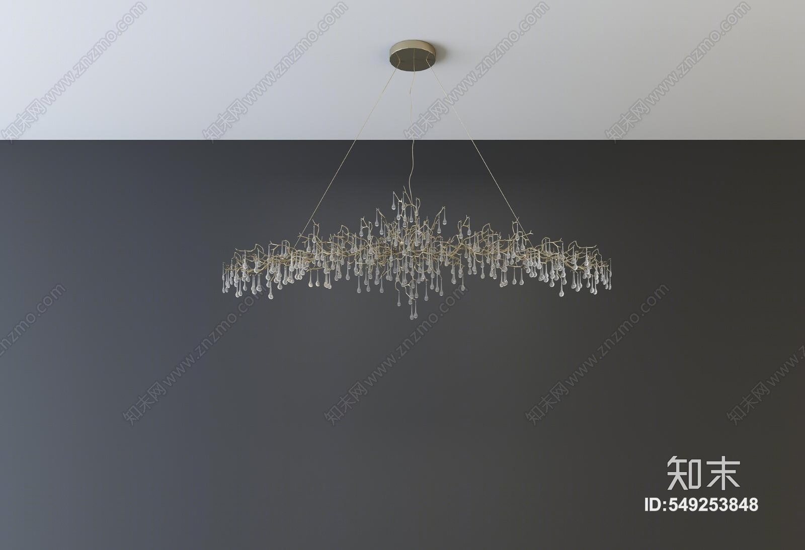 现代客厅卧室灯具常用3D模型下载【ID:549253848】