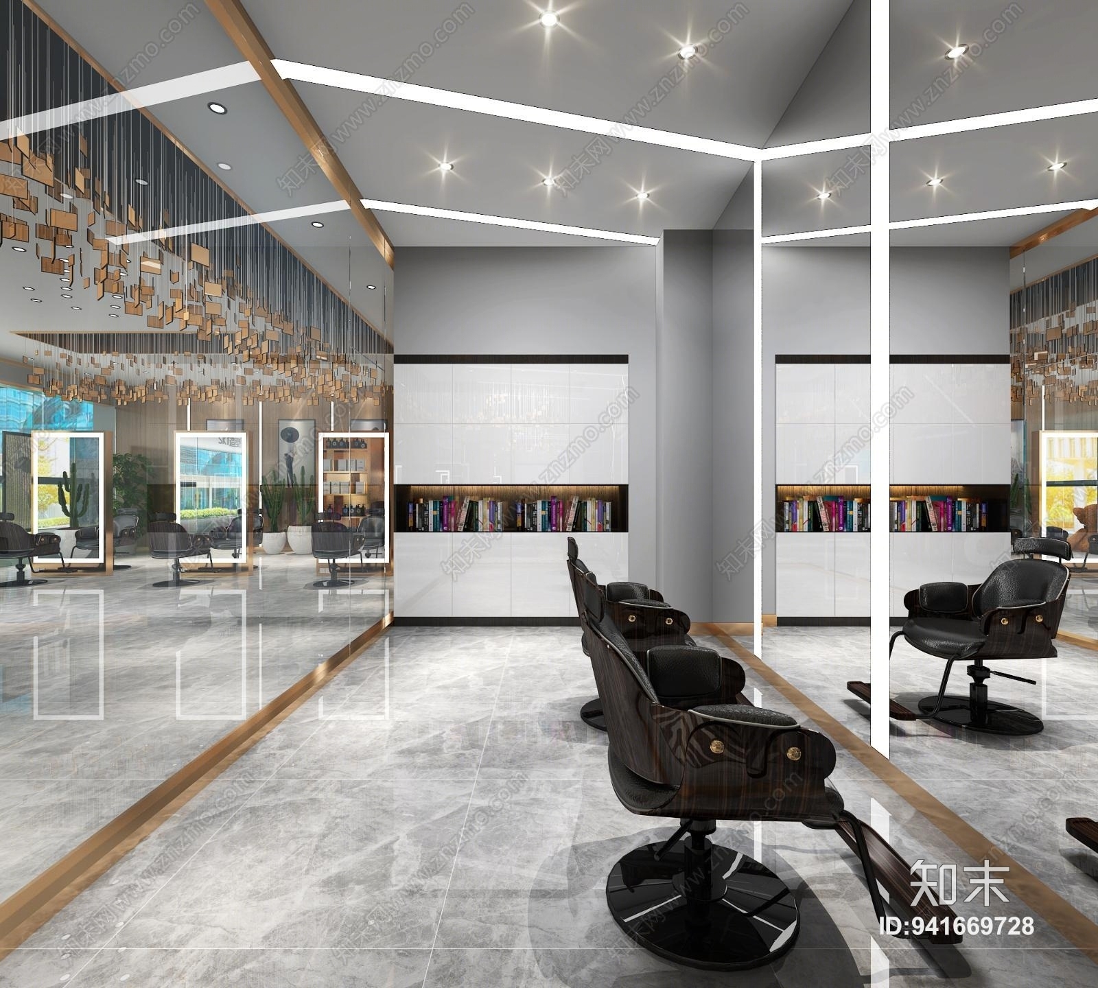后现代理发店3D模型下载【ID:941669728】