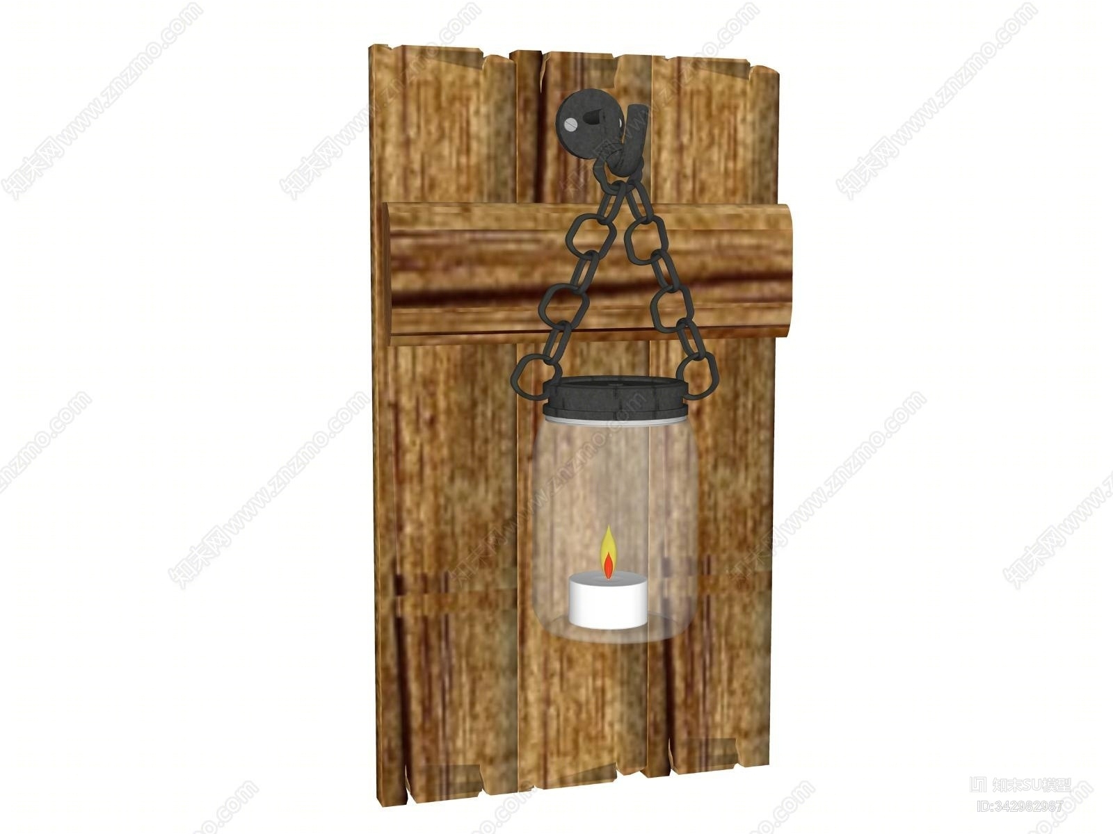 现代户外马灯SU模型下载【ID:342982987】