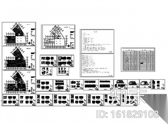 [重庆]豪华KTV装饰工程图cad施工图下载【ID:161829108】