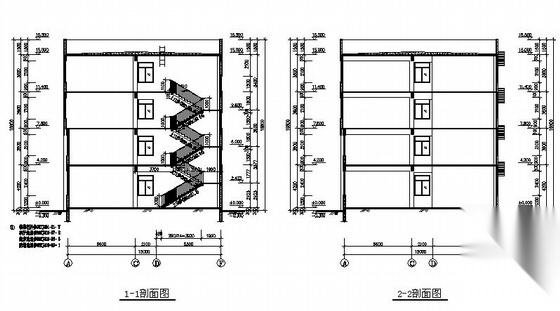 某五层办公楼建筑方案图cad施工图下载【ID:149935129】