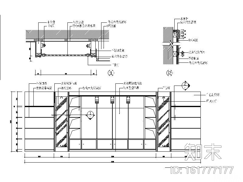 [苏州]某高层办公楼室内装修设计施工图cad施工图下载【ID:161777177】