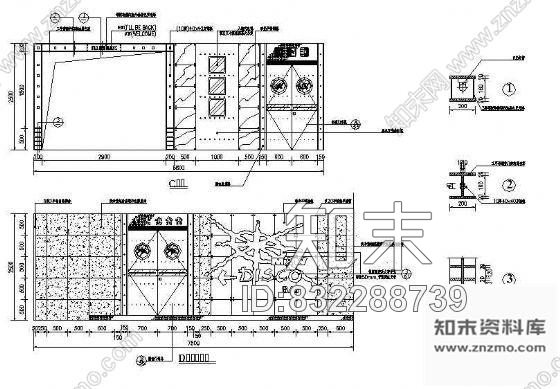 图块/节点KTV室内装修立面图施工图下载【ID:832288739】