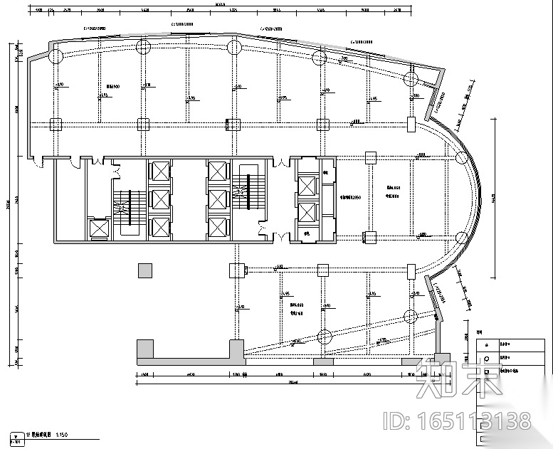 [新疆]现代风1300平米整形美容医院空间装修施工图（附效...cad施工图下载【ID:165113138】