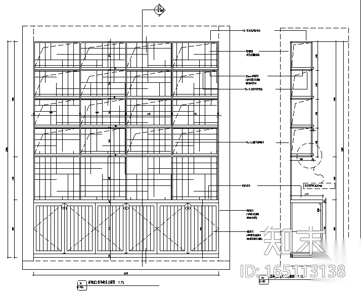 [新疆]现代风1300平米整形美容医院空间装修施工图（附效...cad施工图下载【ID:165113138】